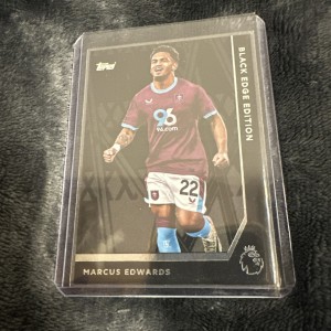 Topps Premier League 25/26 - Black Edge Edition - Marcus Edwards Burnley for sale on Ebay