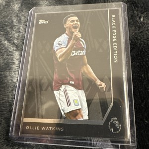 Topps Premier League 25/26 - Black Edge Edition - Ollie Watkins Aston Villa for sale on Ebay