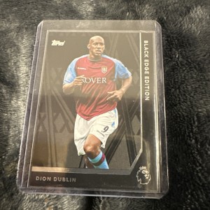 Topps Premier League 25/26 - Black Edge Edition - Dion Dublin Aston Villa for sale on Ebay