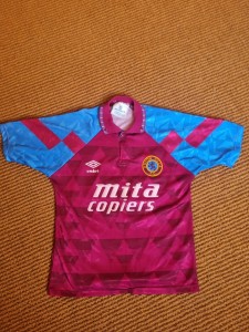 Vintage Retro Umbro Aston Villa Shirt for sale on Ebay