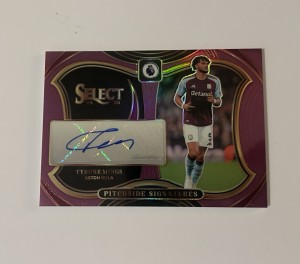 Tyrone Mings Aston Villa 2024/25 Panini Select Premier League Auto /199 for sale on Ebay