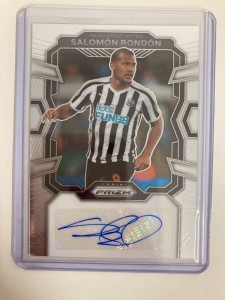 PANINI PREMIER LEAGUE PRIZM 23/24 SALOMON RONDON NEWCASTLE UNITED AUTOGRAPH BASE for sale on Ebay