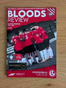 Droylsden v Cockfosters F.A Vase QF 2025/26 for sale on Ebay