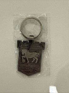 Ipswich Town FC Badge Keyring (SEALED) for sale on Ebay