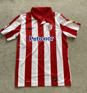 Athletic Bilbao Home Shirt Medium 2013/2014 for sale on Ebay