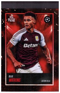 Ollie Watkins /10 2024-25 Topps Showtime UCC Aston Villa for sale on Ebay