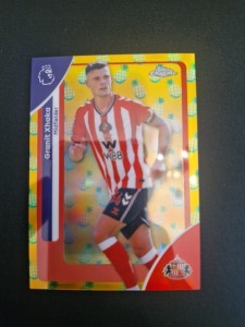 Topps Premier League Chrome 25/26 Granit Xhaka Pineapple Parallel Sunderland for sale on Ebay