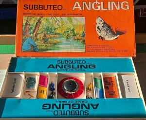 Subbuteo Angling Board Game 1970s Vintage (Rare) for sale on Ebay