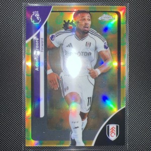 Topps Chrome Adama Traoré Pineapple Refractor  Fulham Fc for sale on Ebay