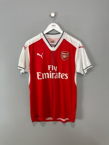 ARSENAL 2016/17 HOME SHIRT  (M)  PUMA ORIGINAL VINTAGE FOOTBALL SHIRT for sale on Ebay