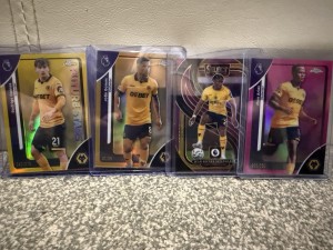Wolves Numbered Trading Card Bundle Topps Panini for sale on Ebay