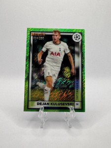 Dejan Kulusevski Neon Green Shimmer /350 2022-23 Topps Merlin UCC Tottenham for sale on Ebay