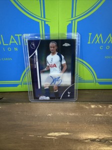 Topps Chrome Premier League Tottenham Xavi Simons Auto 6/10 🔥🔥 for sale on Ebay