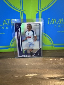 Topps Chrome Premier League Tottenham Xavi Simons Auto for sale on Ebay