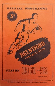 Brentford v Everton Div 2 1951/52 for sale on Ebay