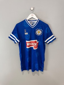 LEICESTER CITY 1996/98 HOME SHIRT  (S)  ORIGINAL VINTAGE FOOTBALL SHIRT for sale on Ebay