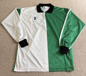 1996-98 Leicester City Player Issue #6 Long Sleeve Sample Shirt By Fox Leisure for sale on Ebay