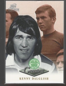 VINTAGE FUTERA PLATINUM 1999 - KENNY DALGLISH - CELTIC GREATEST CARD -EX for sale on Ebay