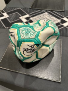 Signed 1996 Celtic FC Football for sale on Ebay