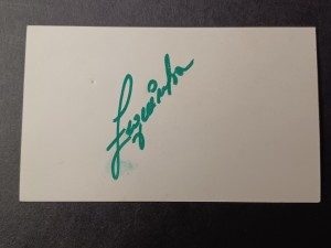 Zequinha Signed Index Card - Tulsa Roughnecks, Tampa Bay Rowdies for sale on Ebay