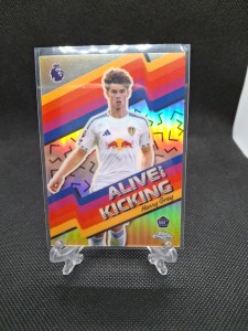 2025-26 Topps Chrome Premier League Alive And Kicking Harry Gray RC Leeds for sale on Ebay
