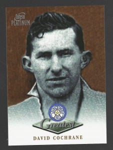 VINTAGE FUTERA PLATINUM 1999 - DAVID COCHRANE - LEEDS UNITED  GREATEST CARD for sale on Ebay
