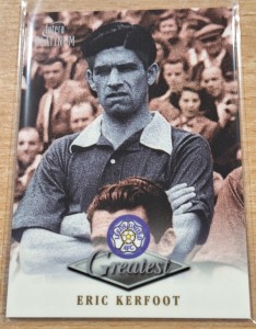 VINTAGE FUTERA PLATINUM 1999 - ERIC KERFOOT - LEEDS UNITED  GREATEST CARD for sale on Ebay
