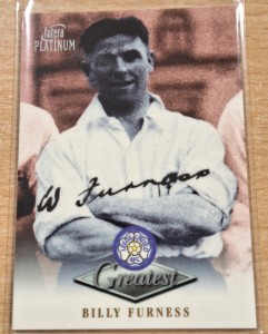 VINTAGE FUTERA PLATINUM 1999 - BILLY FURNESS - LEEDS UNITED  GREATEST CARD for sale on Ebay