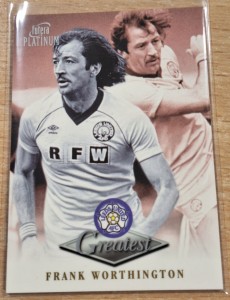 VINTAGE FUTERA PLATINUM 1999 - FRANK WORTHINGTON - LEEDS UNITED  GREATEST CARD for sale on Ebay