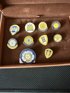 Leeds United FC pin Badges - 10 - Vintage for sale on Ebay
