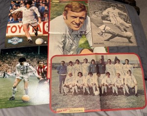 Leeds United Former Footballer Players Signed Photos And Posters X 21 Signatures for sale on Ebay