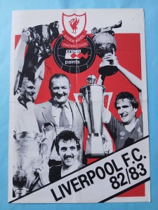Liverpool FC - 1982/83 Printed Autograph Sheet for sale on Ebay