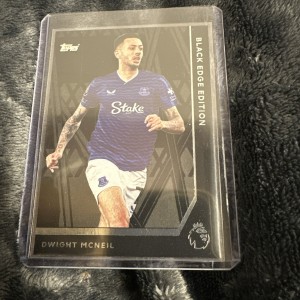 Topps Premier League 25/26 - Black Edge Edition - Dwight McNeil Everton for sale on Ebay