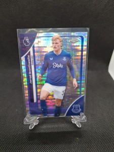 2025-26 Topps Chrome Premier League Pulsar Jarrad Branthwaite Everton for sale on Ebay