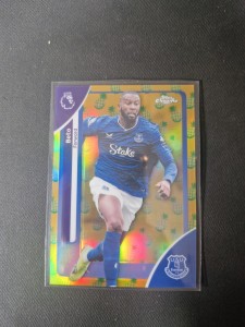 Topps Premier League Chrome 26 Beto Pineapple Parallel Everton for sale on Ebay