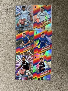 Topps Chrome Premier League Insert Bundle – 6 Cards (Everton, Fulham & Villa) for sale on Ebay