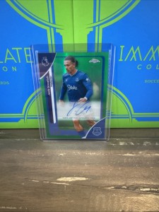 Topps Chrome Premier League Everton Jack Grealish Auto 78/99 for sale on Ebay