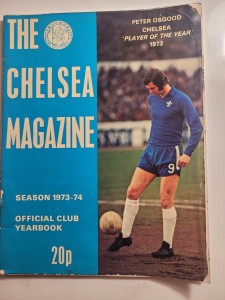 Chelsea Magazine 1973 - 74 Offical Yearbook - Peter Osgood Player of Year 1973 for sale on Ebay