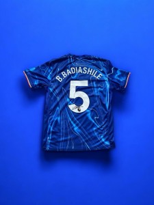 SIGNED Benoit Badiashile Chelsea Shirt COA Proof Jersey Rare for sale on Ebay