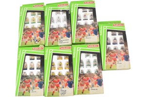 Subbuteo Lightweight Teams Bundle Liverpool Arsenal QPR Scotland Leeds Norwich for sale on Ebay