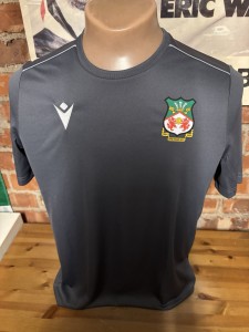 MACRON WREXHAM CYMRU TRAINING FOOTBALL SHIRT ADULT SIZE LARGE for sale on Ebay