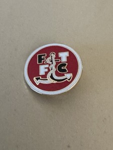 Fleetwood Town Football Club Pin Badge for sale on Ebay