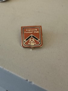 Knebworth Football Club Pin Badge English Non League for sale on Ebay