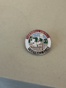 Tideswell United Football Club Pin Badge for sale on Ebay