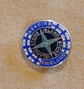 Reading Stone Island Badge/Pin for sale on Ebay
