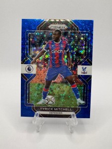 Tyrick Mitchell Blue Breakaway /75 2022-23 Panini Prizm PL Crystal Palace for sale on Ebay