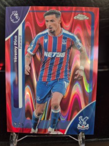 Yeremy Pino Topps Chrome Crystal Palace 2025 Numbered 2/5 for sale on Ebay