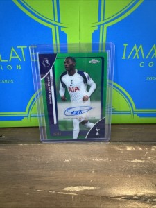 Topps Chrome Premier League Tottenham Randal Kolo Muani Auto 55/99 for sale on Ebay