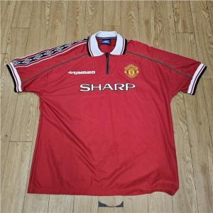 Manchester United Home Shirt 1996/1998 Size XXL Vintage Sharp Umbro for sale on Ebay