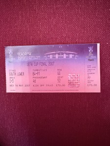 football ticket stubs for sale on Ebay